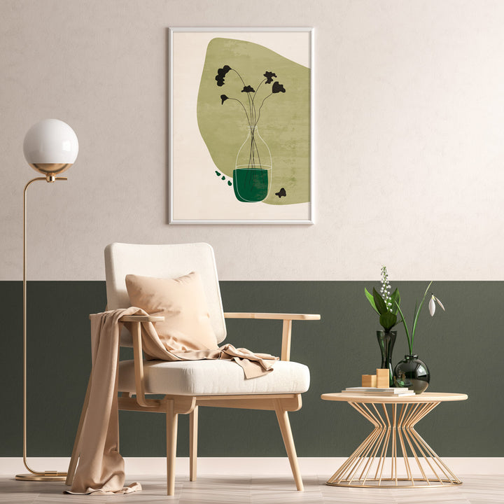 Fragile Oath - Green Nook At You Matte Paper Rolled Art