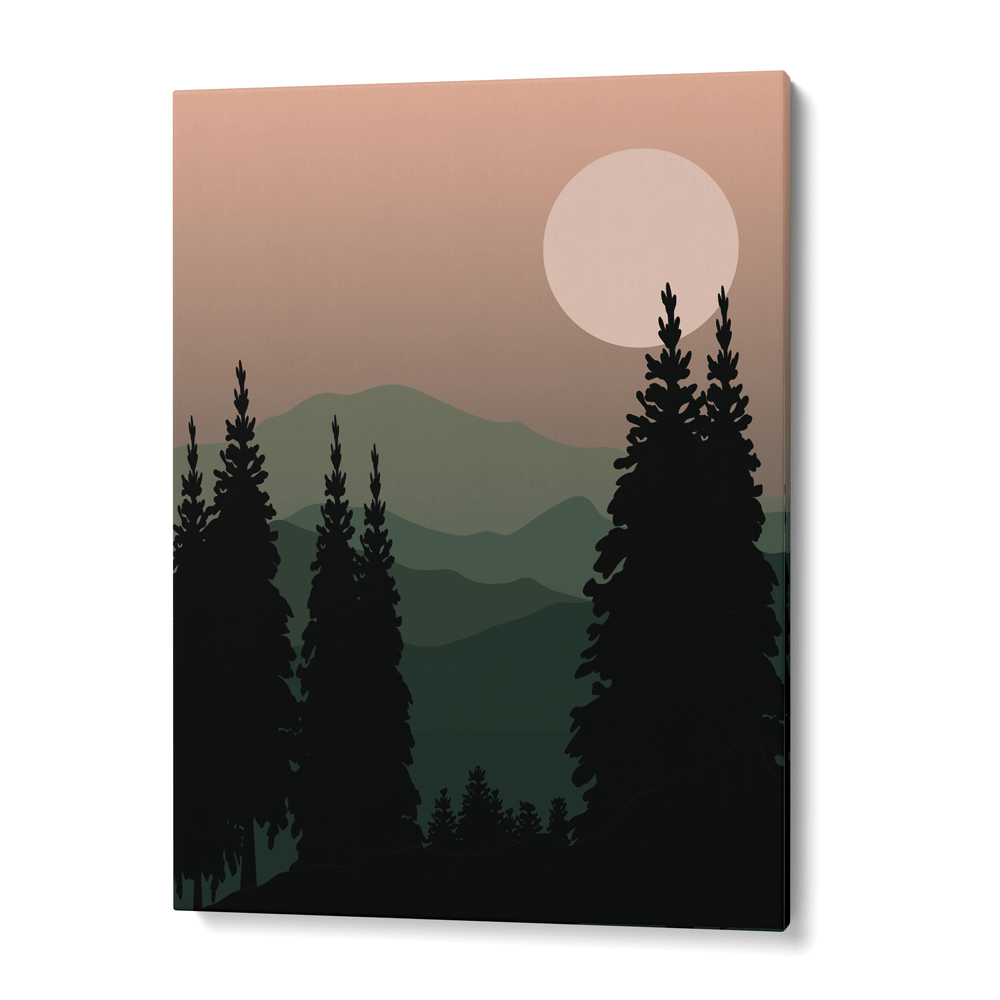 Pine Forest Nook At You Canvas Gallery Wrap