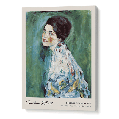 Gustav Klimt - Portrait Of A Lady 1917 Nook At You Canvas Gallery Wrap