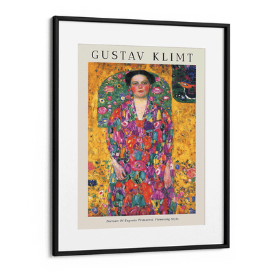 Gustav Klimt - The Portrait Of Eugenia Primavesi Nook At You  