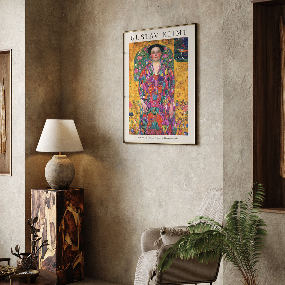Gustav Klimt - The Portrait Of Eugenia Primavesi Nook At You Matte Paper Rolled Art