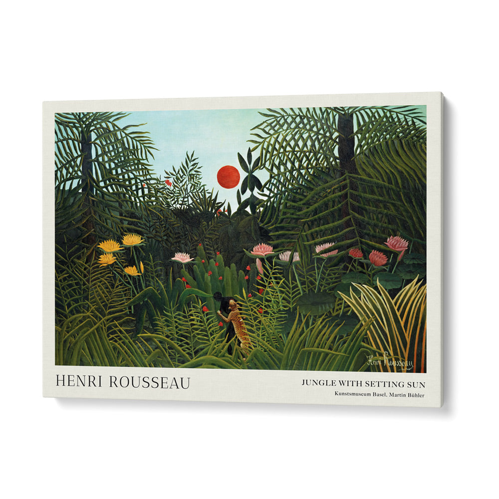 Henri Rousseau - Jungle Nook At You Canvas Gallery Wrap