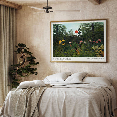 Henri Rousseau - Jungle Nook At You Matte Paper Rolled Art