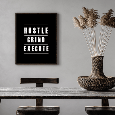 Hustle Grind Execute Nook At You  