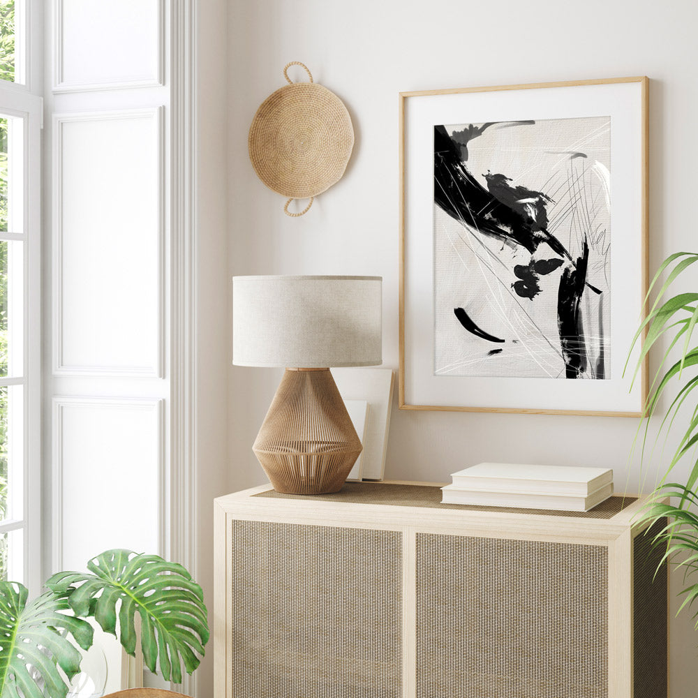 Protest Abstract Wall Art-Rolled Art-Nook At You