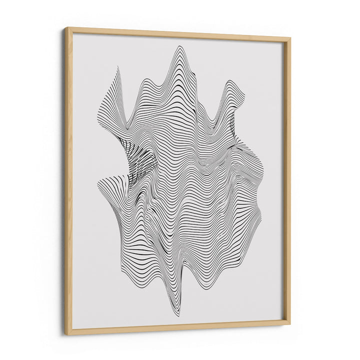 Illusion - II Abstract Painting-Wooden Frame-Nook At You