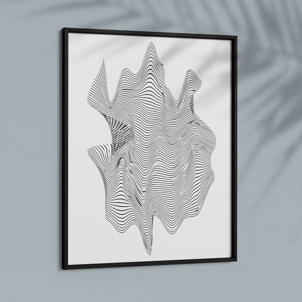 Illusion - II Abstract Painting-Nook At You