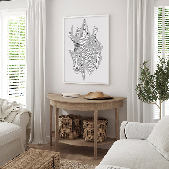 Illusion - II Abstract Painting-Nook At You