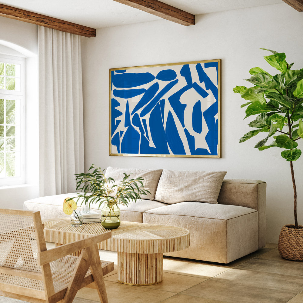 Voyage Abstract Art Paintings-Rolled Art-Nook At You