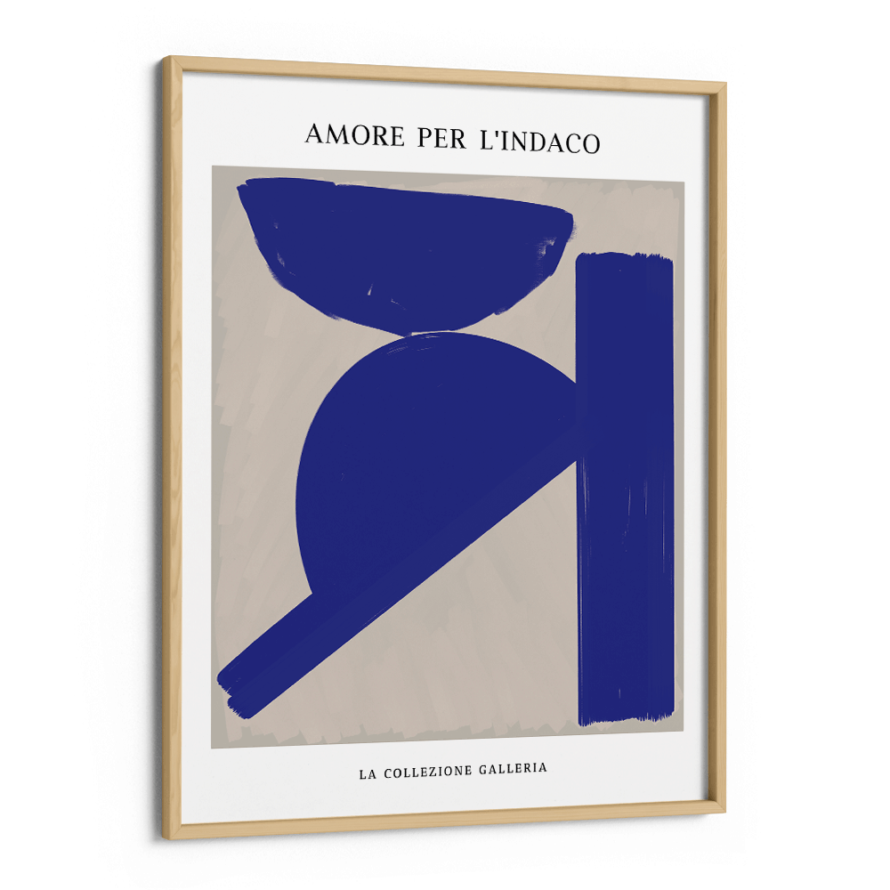 The Caliginous Sky - II Abstract Art Paintings-Wooden Frame-Nook At You