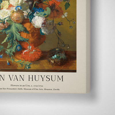 Jan Van Huysum - Flowers In An Urn Nook At You  