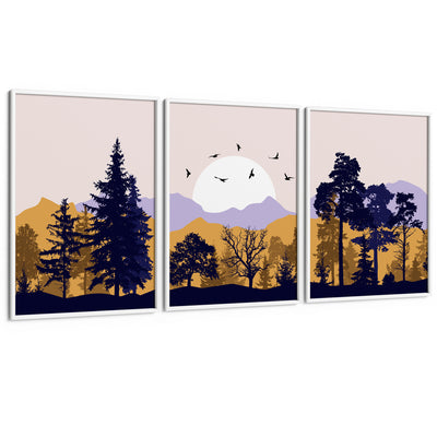 Wilderness Nook At You Matte Paper White Frame