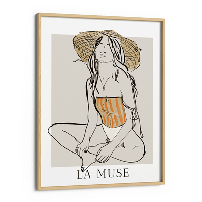 La Muse 2 Nook At You Matte Paper Wooden Frame