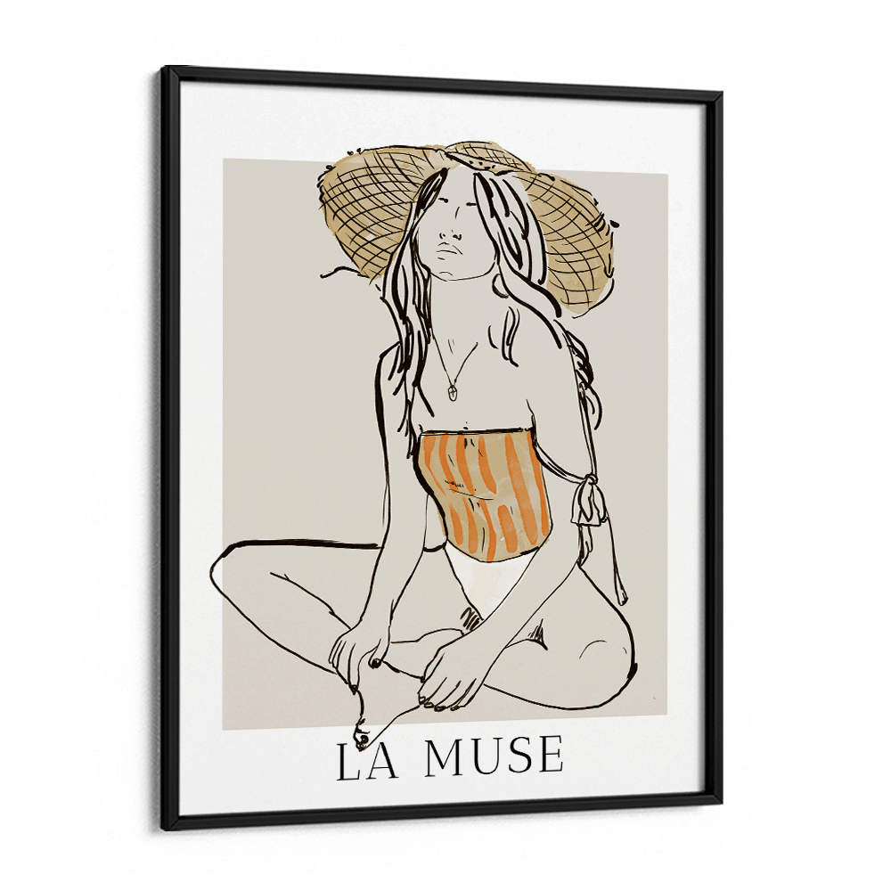 La Muse 2 Nook At You Matte Paper Black Frame