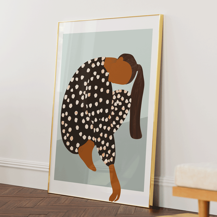 la Romance Parfait #2 Nook At You Matte Paper Gold Metal Frame