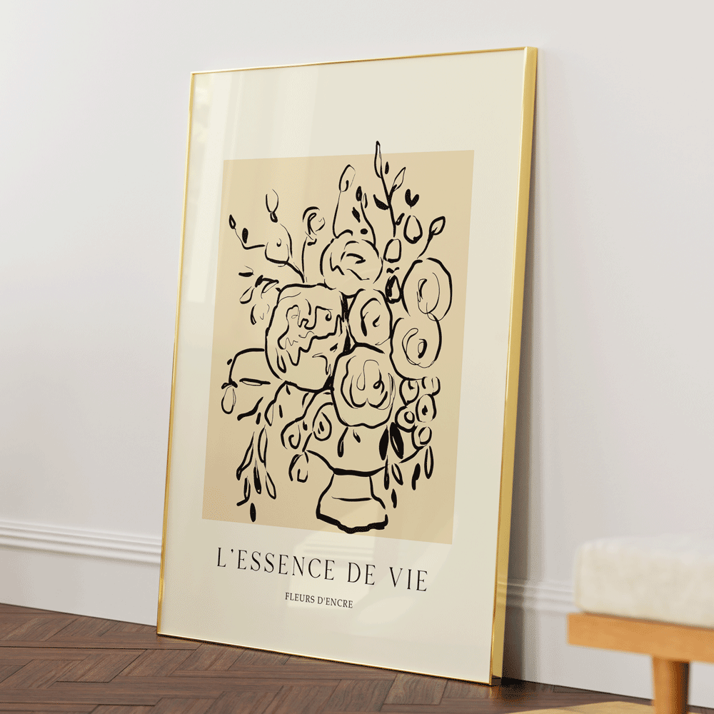 L'Essence De Vie Nook At You Matte Paper Rolled Art