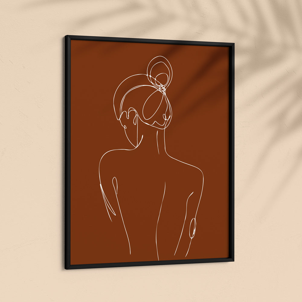 Perspective - Burnt Orange Nook At You  