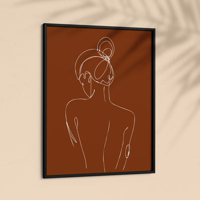 Perspective - Burnt Orange Nook At You  