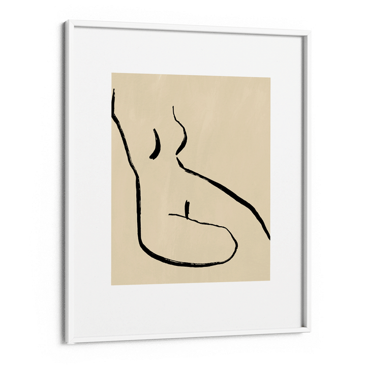 Bare Nook At You Matte Paper White Frame