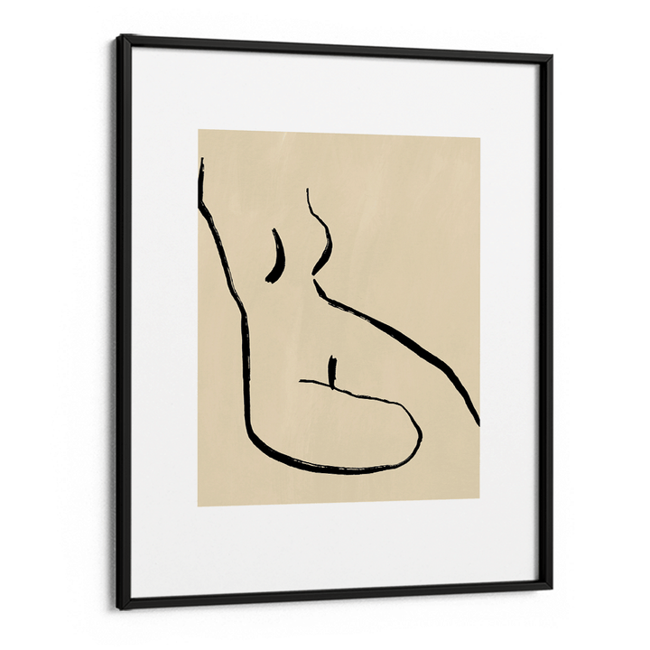 Bare Nook At You Matte Paper Black Frame