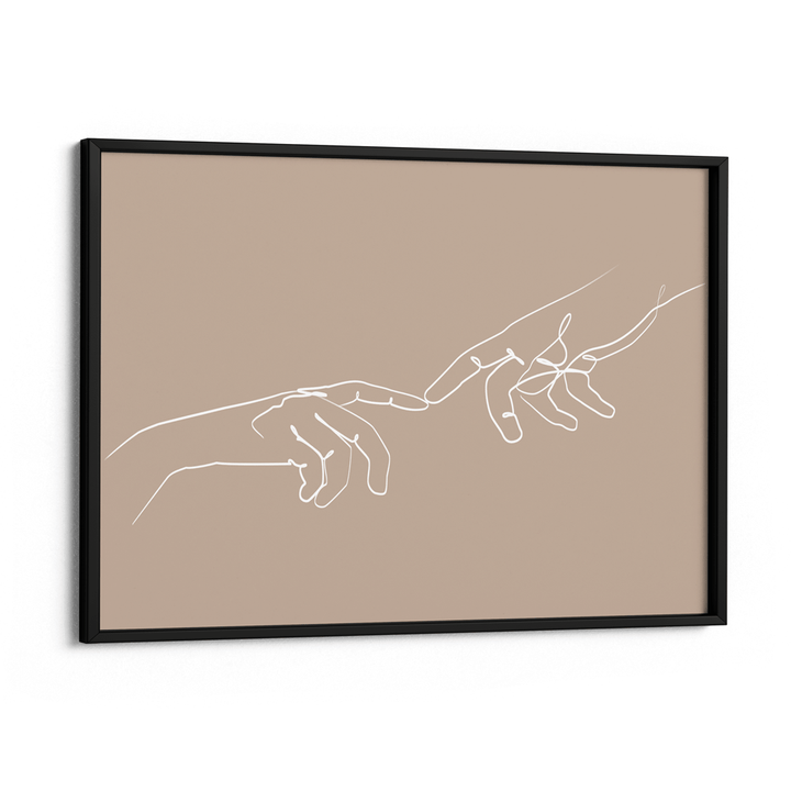 Touch Nook At You Matte Paper Black Frame