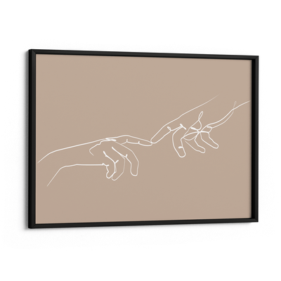 Touch Nook At You Matte Paper Black Frame
