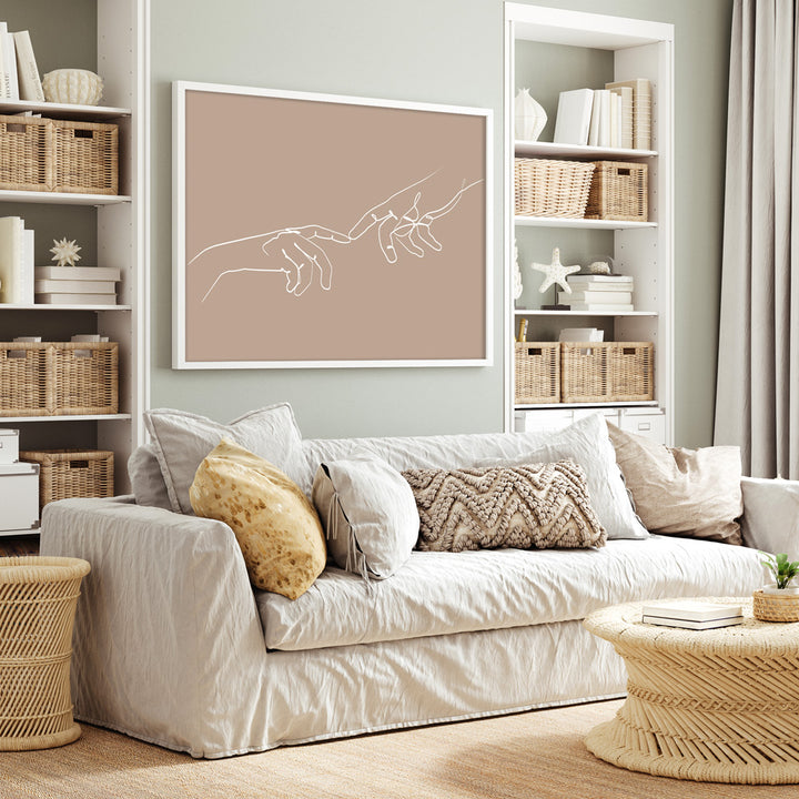 Touch Nook At You Matte Paper Rolled Art