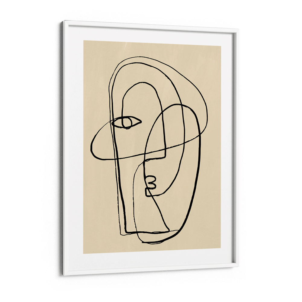 Éhontée Nook At You Matte Paper White Frame