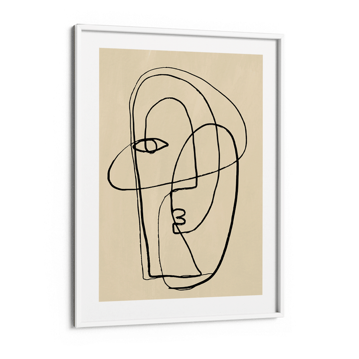 Éhontée Nook At You Matte Paper White Frame