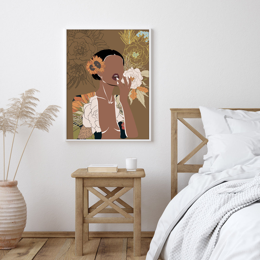 Night Out Nook At You Matte Paper Rolled Art