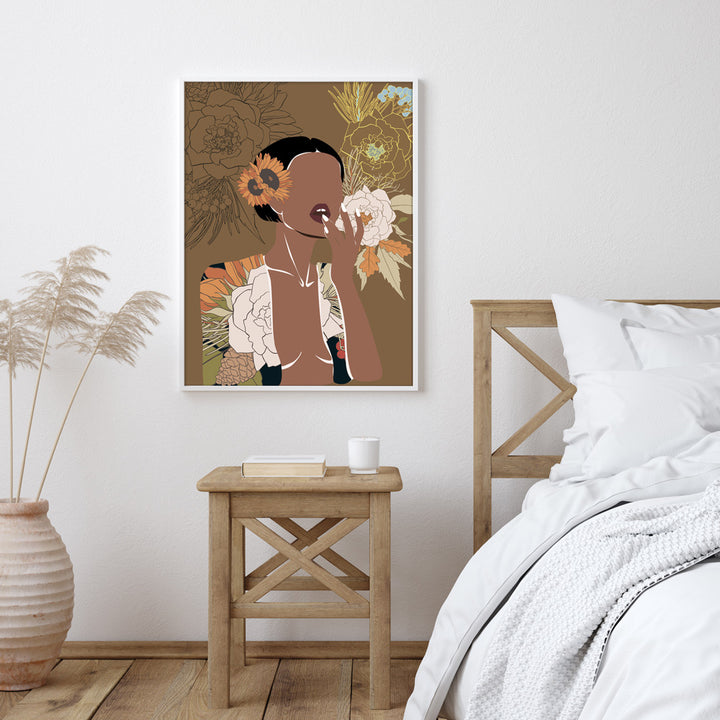 Night Out Nook At You Matte Paper Rolled Art