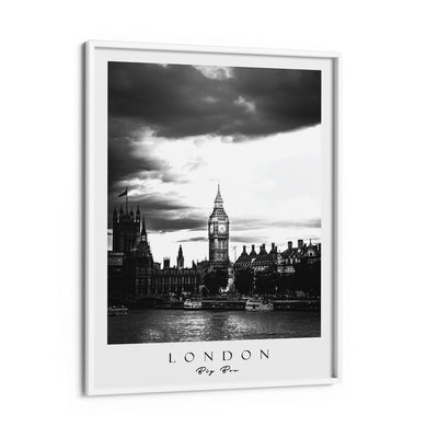 London Nook At You Matte Paper White Frame