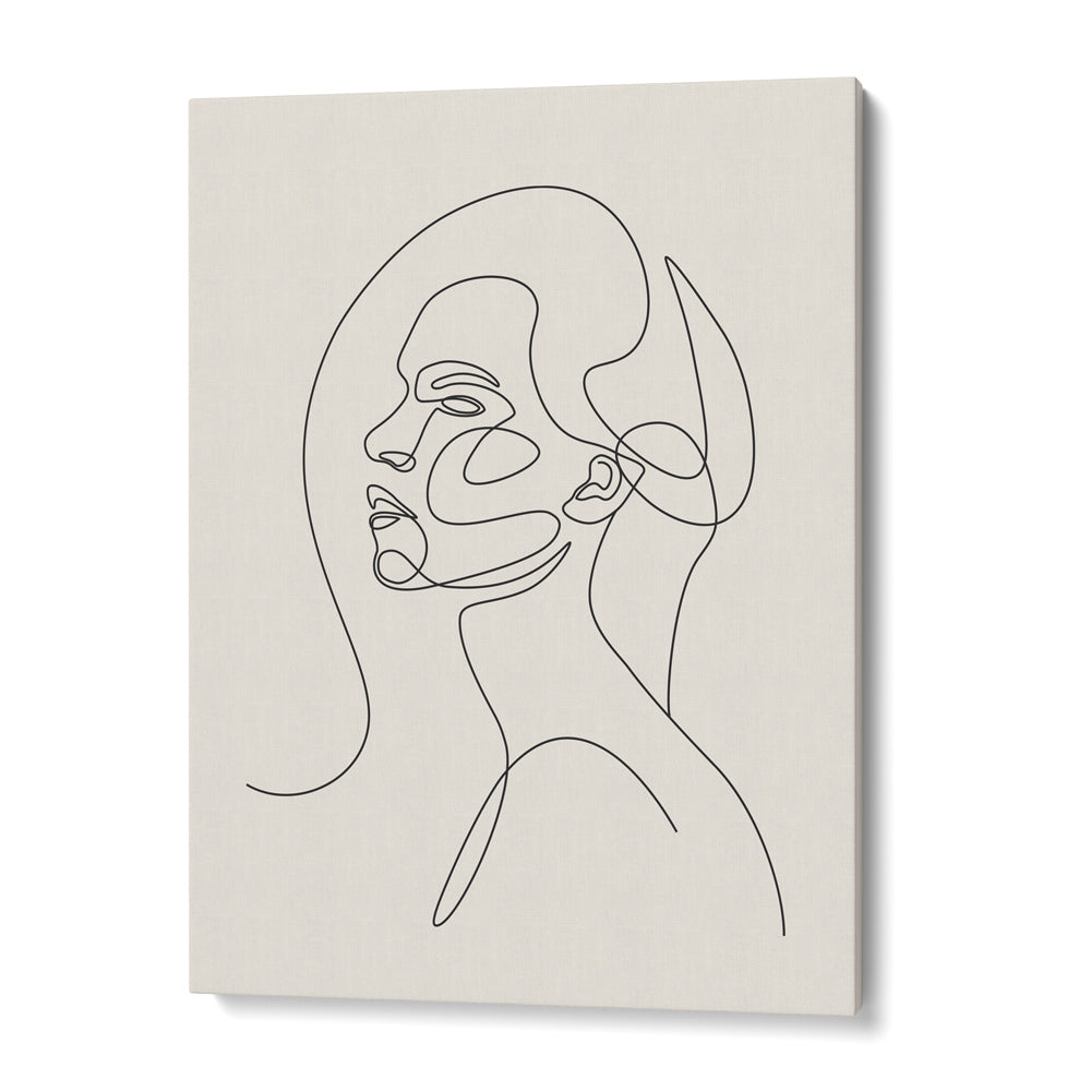 Elated Balance - White Nook At You Canvas Gallery Wrap