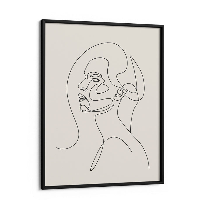 Elated Balance - White Nook At You Matte Paper Black Frame