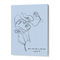 Personalized Line Art - Embrace (Powder Blue)