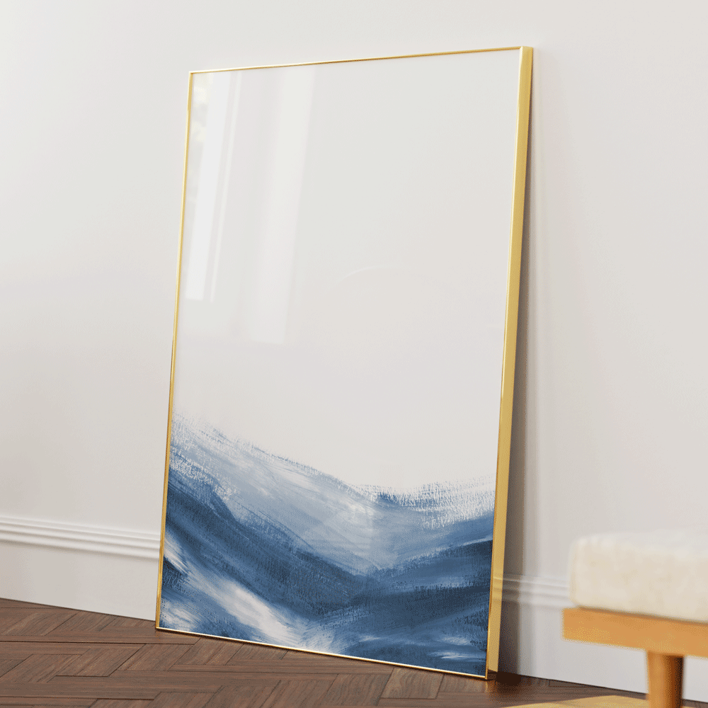 Love Of Harmony Nook At You Matte Paper Gold Metal Frame