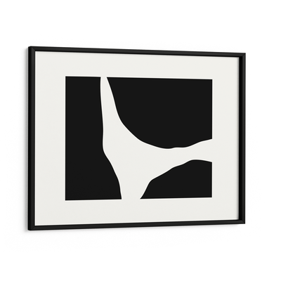 Opulence - Horizontal Nook At You Matte Paper Black Frame