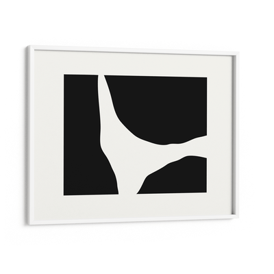 Opulence - Horizontal Nook At You Matte Paper White Frame