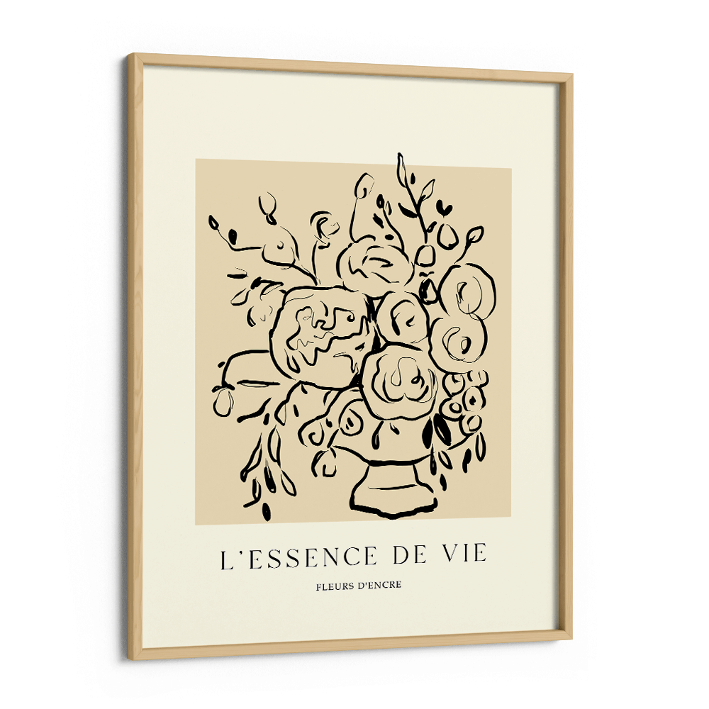 L'Essence De Vie Nook At You Matte Paper Wooden Frame