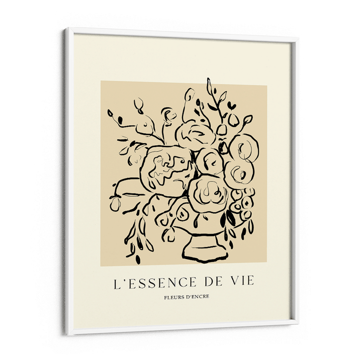 L'Essence De Vie Nook At You Matte Paper White Frame