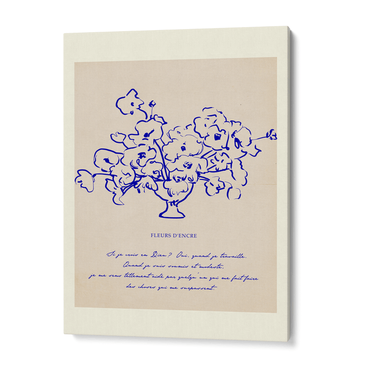 Fleurs D'Encre - Blue Ink Nook At You  