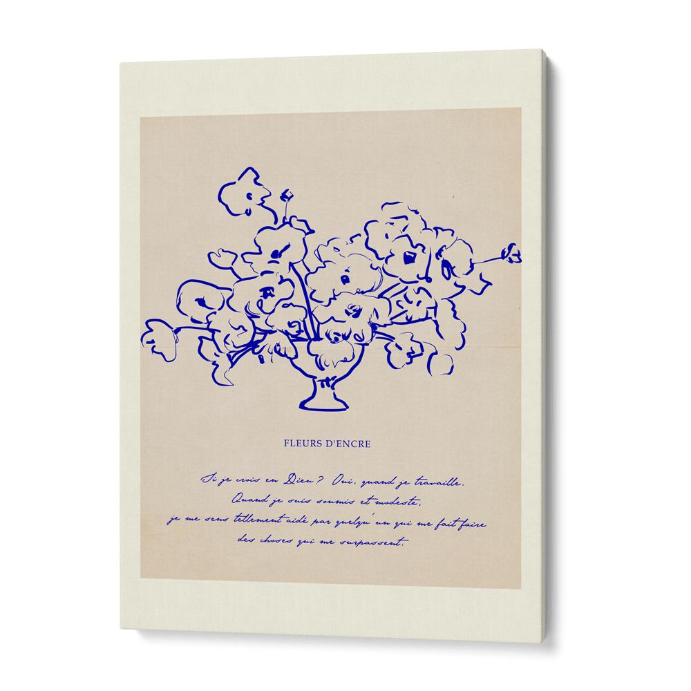 Fleurs D'Encre - Blue Ink Nook At You  