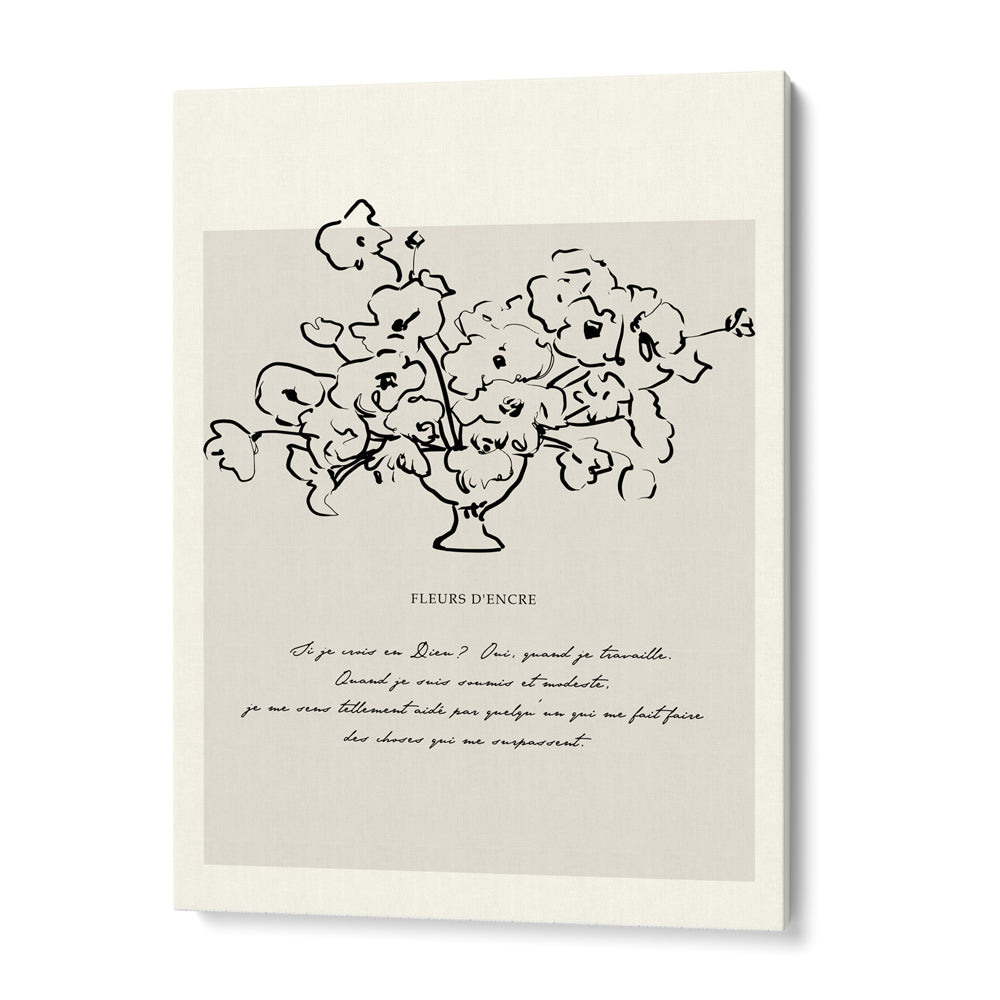 Fleurs D'Encre - Black Ink Nook At You  
