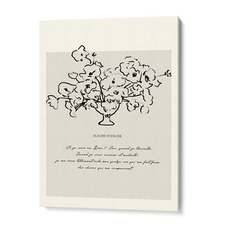 Fleurs D'Encre - Black Ink