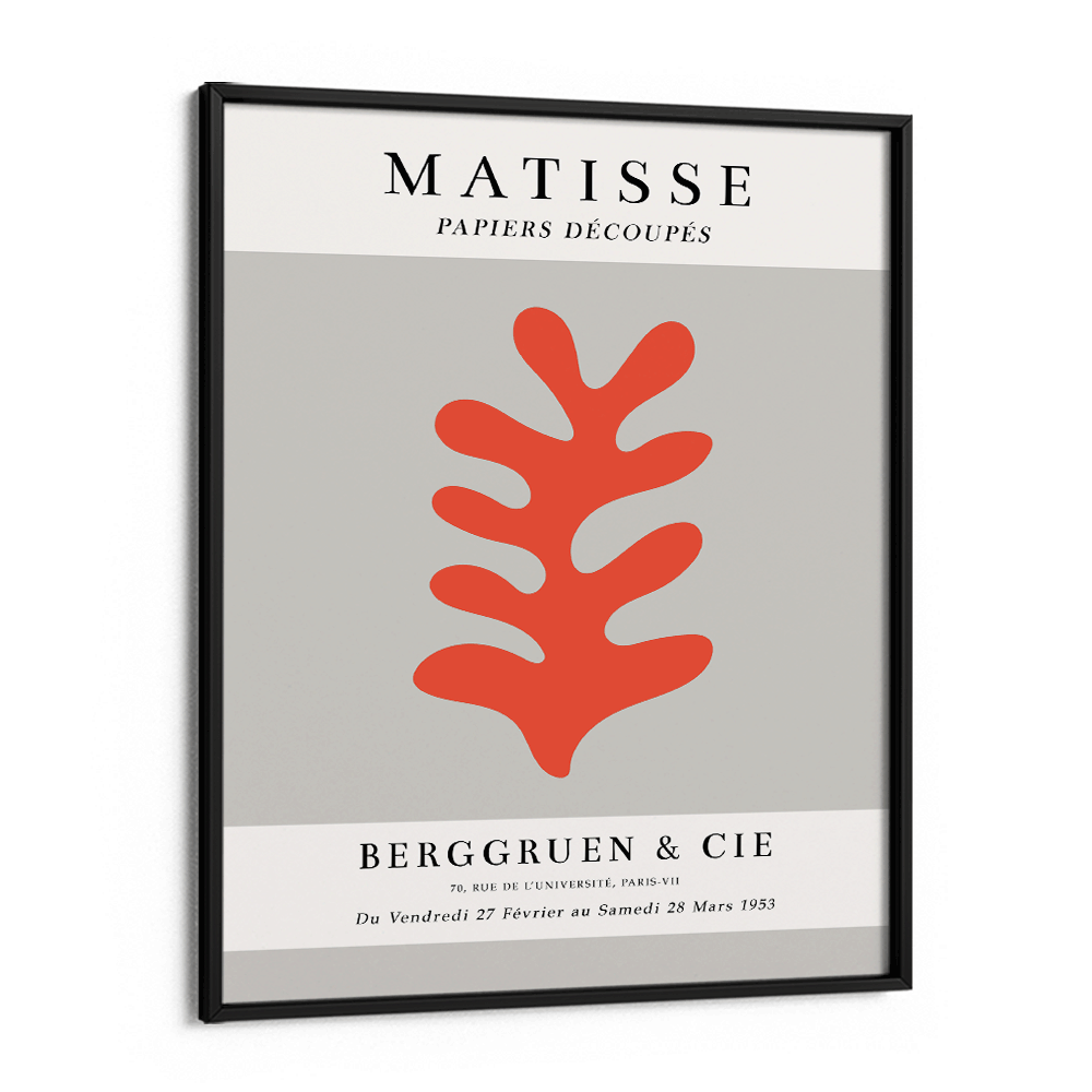 Matisse Exhibition Poster : 1953 - Grey Abstract Prints-Rolled Art-Nook At You