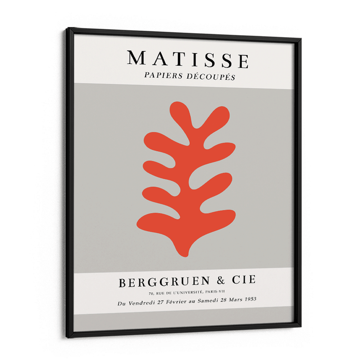 Matisse Exhibition Poster : 1953 - Grey Abstract Prints-Rolled Art-Nook At You
