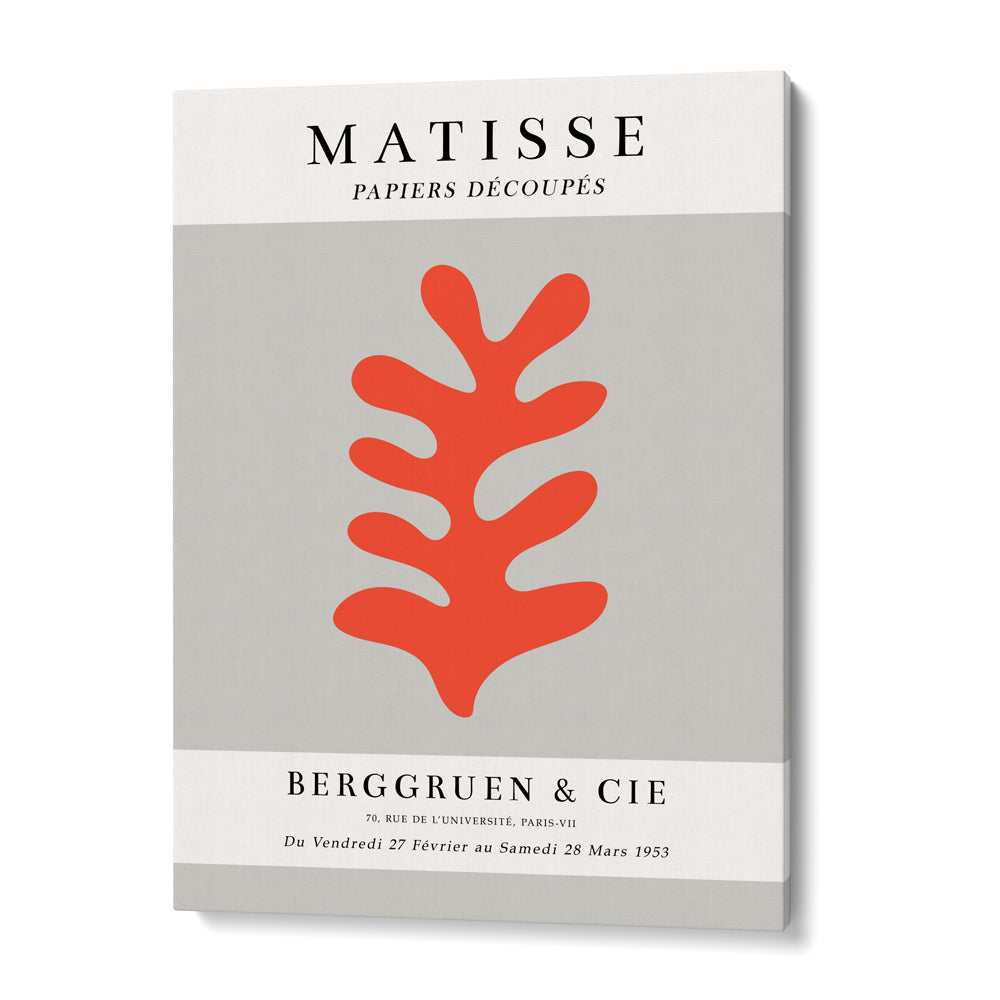 Matisse Exhibition Poster : 1953 - Grey Abstract Prints-Nook At You
