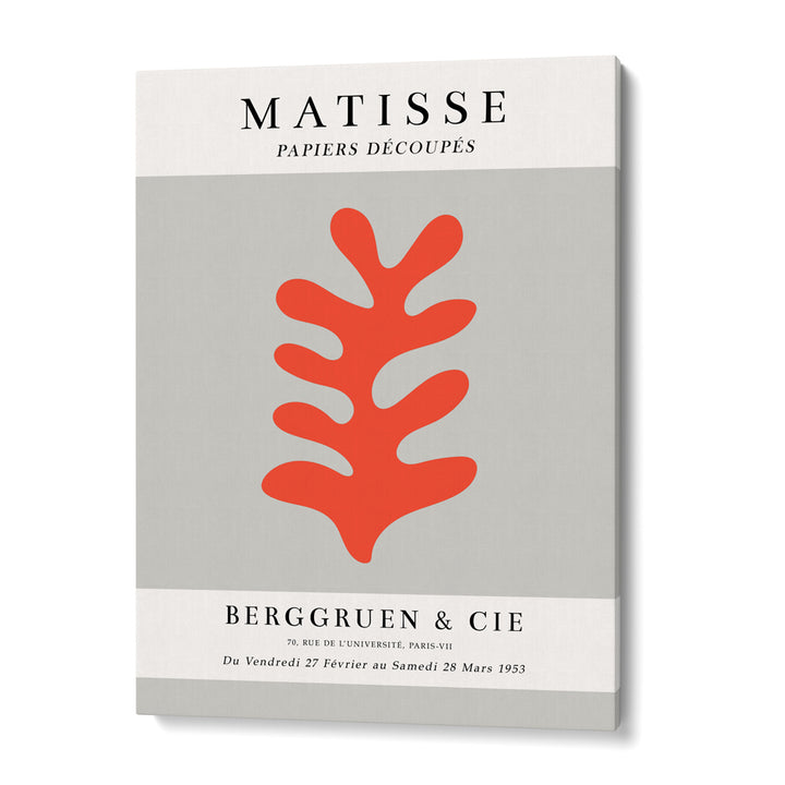 Matisse Exhibition Poster : 1953 - Grey Abstract Prints-Nook At You