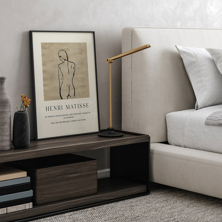 Maquette (Matisse Inspired) Nook At You Matte Paper Rolled Art