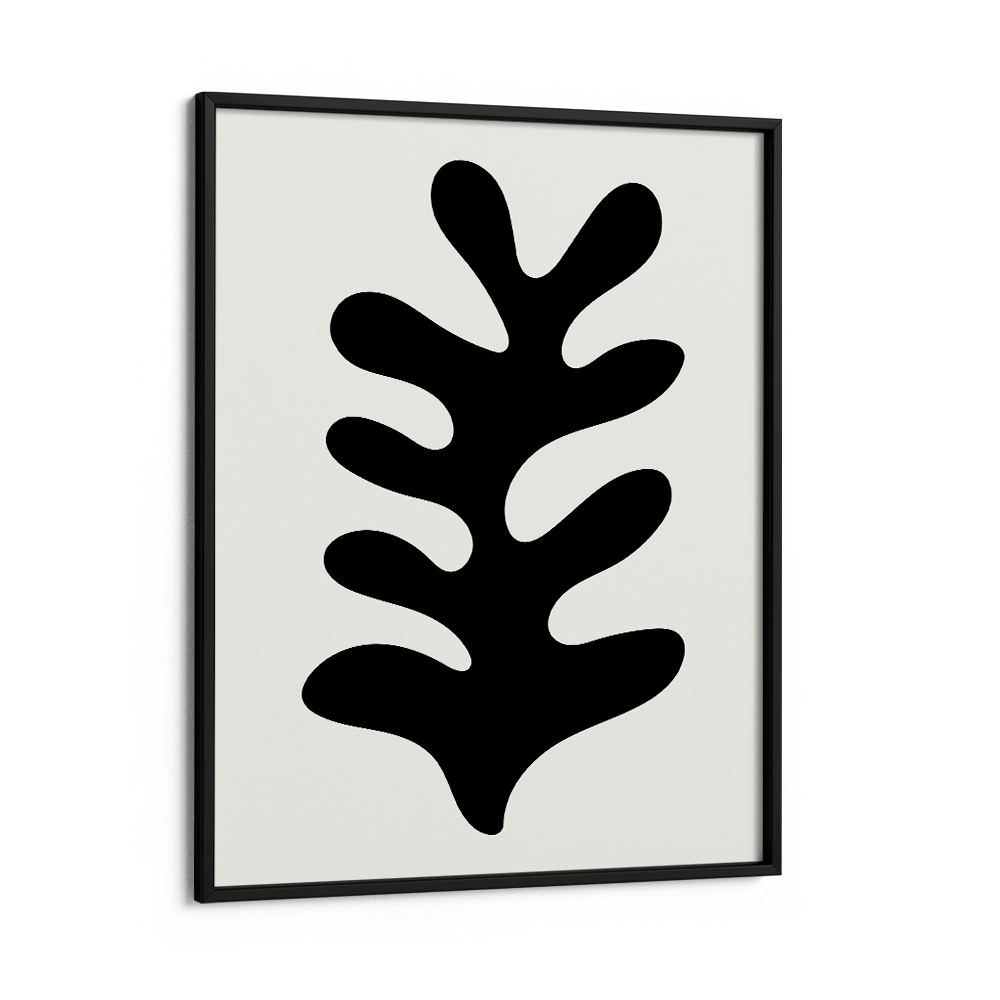 The Leaf - Matisse Inspired Nook At You Matte Paper Black Frame